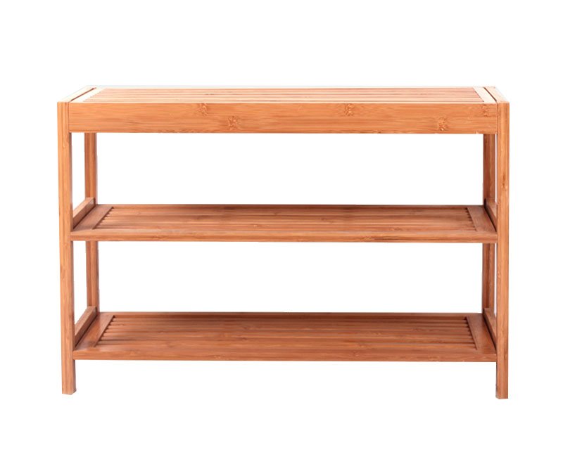Bamboo Wooden Shoe Rack Chair