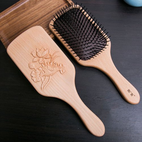 Wooden Air Cushion Comb