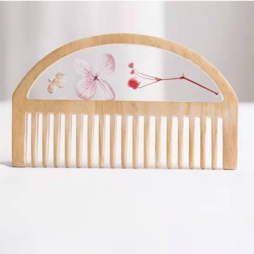 Wooden Comb-hollow-carved design