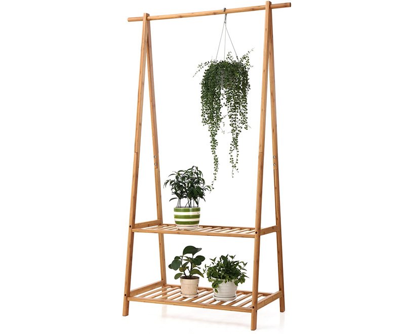 Clothes rack/Solid wood clothes rack hat rack